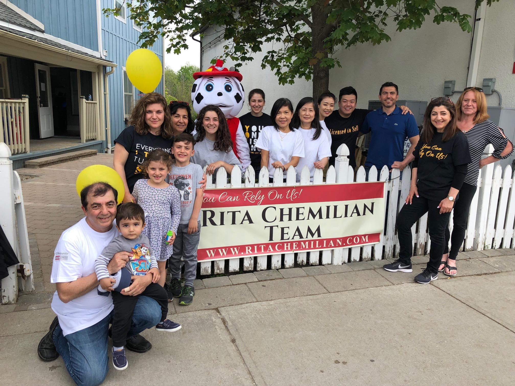 The Rita Chemilian Team in the community